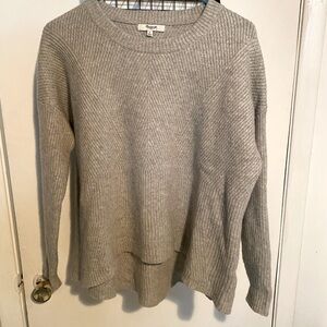 Madewell Moderne Geometric Wool Sweater